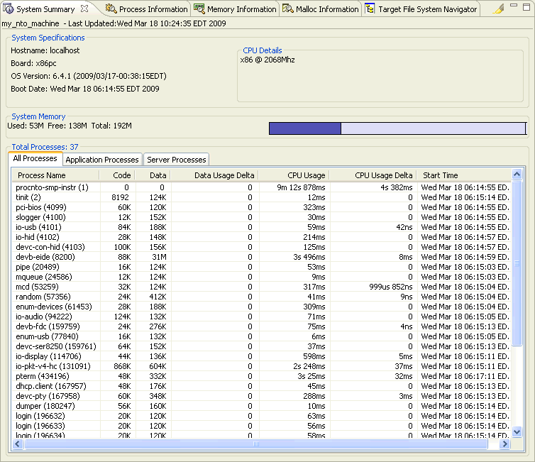 System information